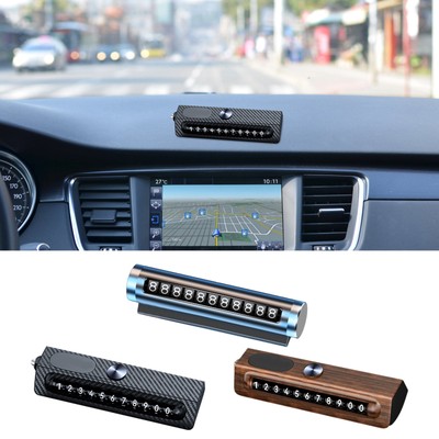 Temporary Parking Number Plate Car Cell phone to Move The Car Phone Plate Parts
