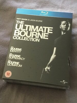 JASON BOURNE | The Ultimate Bourne Collection | 1-3 | Blu Ray DVD Box *NEU OVP*
