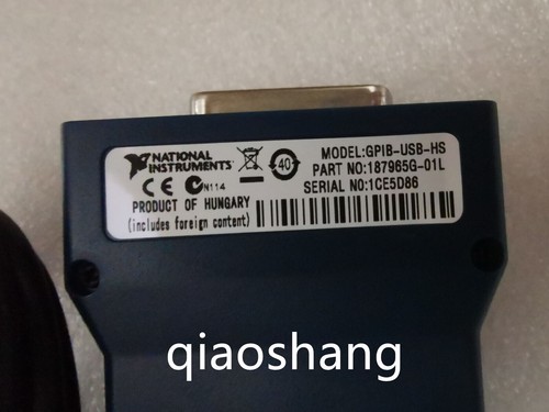 Adaptateur GPIB-USB-HS National Instruments – Interface IEEE 488 – Neuf En Boîte