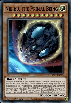 YU-GI-OH! NIBIRU, L'ÊTRE Primitif RA01-FR015 Secrète Rare EUR 4,80 - FR - Foto 10