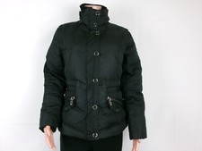 I.d.f Front Zip Puffer Coat/vest Size: 42 Bust Black