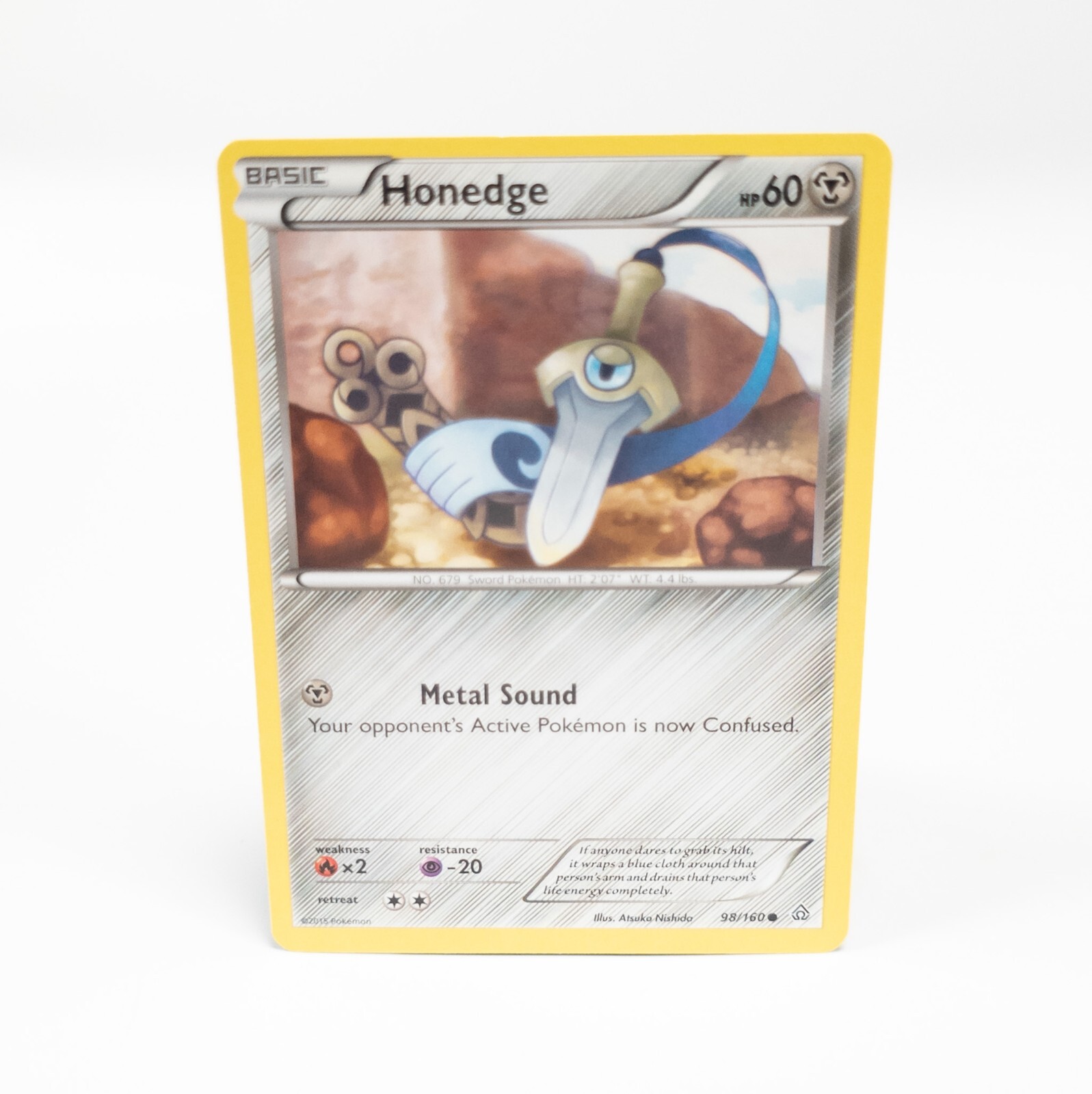 Honedge 98/160 Pokemon XY - Primal Clash Common NM