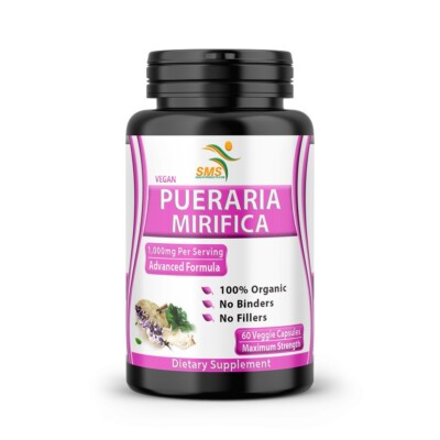Pueraria Mirifica Capsules 5000mg - Breast Enlargement, Female Estrogen Balance - Foto 11