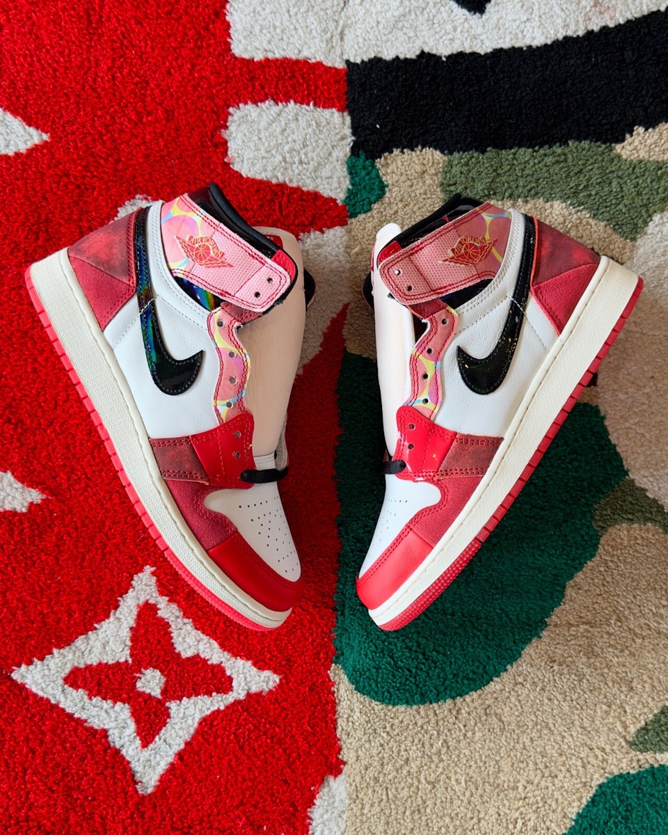 やまゆり19cm JODAN 1 RETRO HIGH OG（PS） Nike Air Jordan 1 Retro High GS 'Spider-Man Origin Story