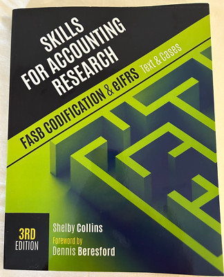 Skills for Accounting Research FASB Code & EIFRS~Paperback~Shelby ...