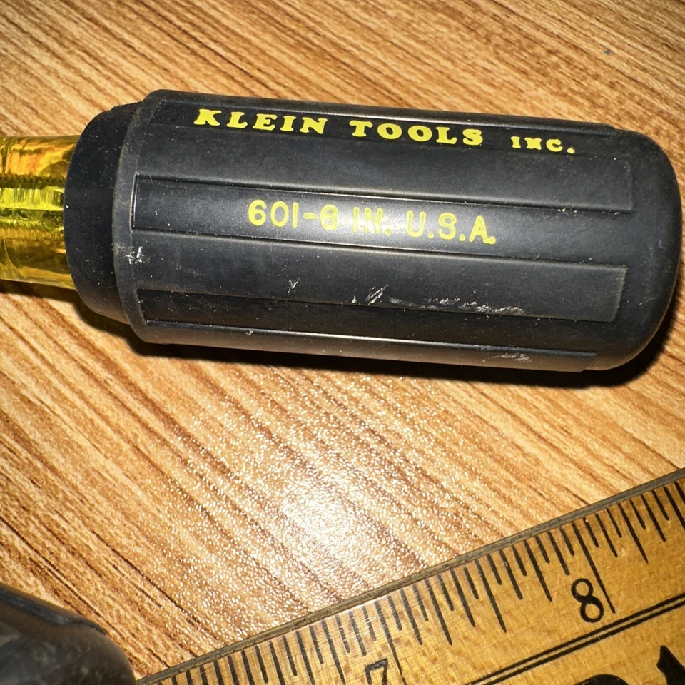 Klein Tools Destornilladores 601-6 Uso General Ranurado y Rechoncho 603-1 Foto 3 de 4