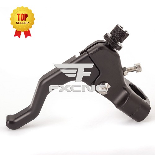 FXCNC Stunt Cable Clutch Lever Black For Yamaha YZ250F/YZ426F/YZ450F 2001-2016 - Picture 1 of 12
