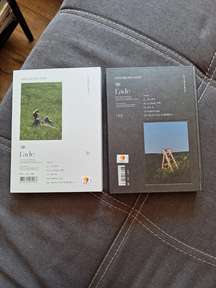 Kpop Album Fade 2 Versionen | Inkl.Photobook, Pc's (Komplett) | Han Seung Woo - Bild 2 von 3