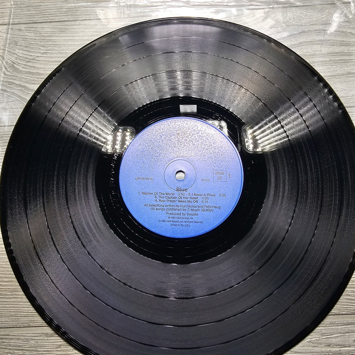 DOUBLE BLUE LPレコード Double - Blue (1986) Vinyl LP Record Album VG SP 05133 | eBay