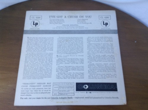Frank Sinatra- i've got a crush on you CL 6290 vinyl 10" - Picture 5 of 7