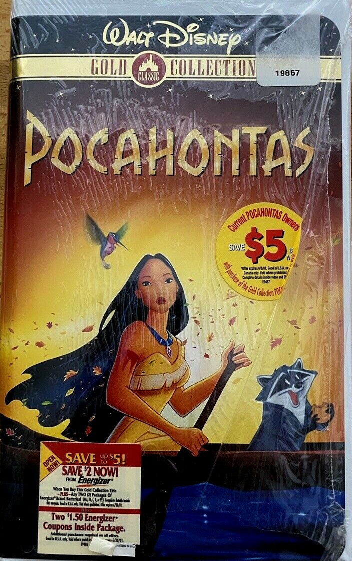 その他 Biography: Pocahontas [VHS] Vintage Walt Disney Masterpiece Pocahontas VHS Video Tape