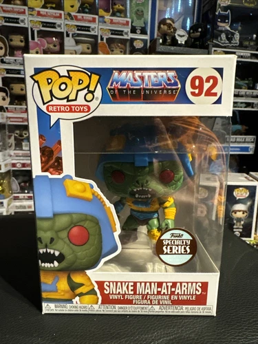 Funko Pop Retro Toys MOTU Snake Man-At-Arms 92 Speciality Series 