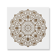 Tranquility Mandala Stencil - Durable  Reusable Mylar Stencils