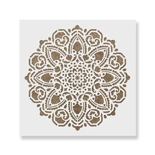 Tranquility Mandala Stencil - Durable & Reusable Mylar Stencils