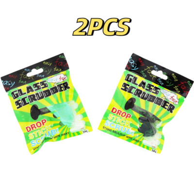 2PCS Magnetic Cleaning Scrub Waterpipe Glass Bongs Replacement Cotton Free