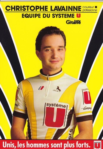 Veste Cycliste Vintage Systeme U France - Équipe Pro Années 80 - Hiver - Taille XL