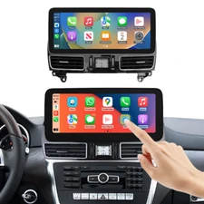 Wireless Carplay Retrofit Kit Multimedia Touch Screen For Benz ML W166 GL X166