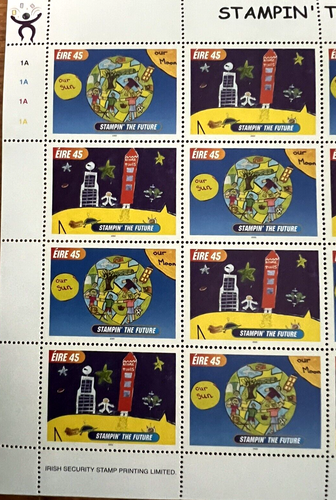 Ireland Stamps-Stampin' The Future Erie 45- 10 Stamps 2000 (J3225) - Picture 4 of 7