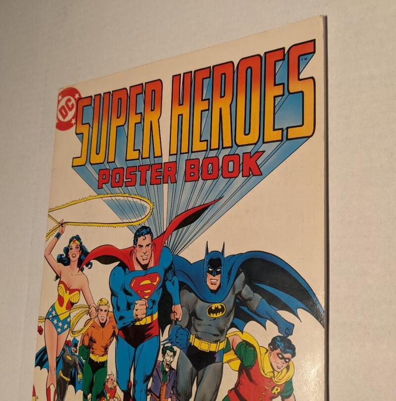 DC Super Heroes Poster Book 1978 | eBay