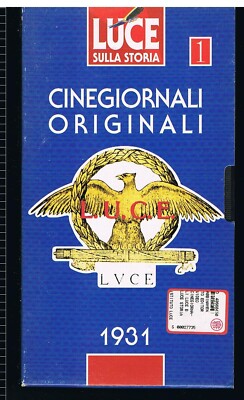 LICHT AUF DIE GESCHICHTE - ORIGINAL FILMZEITUNGEN - L.U.C.E. (LVCE) - N°1 - VHS