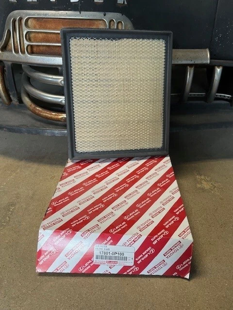 (2) Genuine Toyota Tacoma Tundra Sequoia Air Filter 17801-0P100 - same as dealer - Image 4 of 4