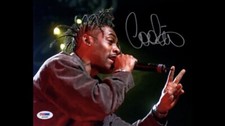 COOLIO SIGNED AUTOGRAPHED 8x10 PHOTO GANGSTA'S PARADISE PSA/DNA