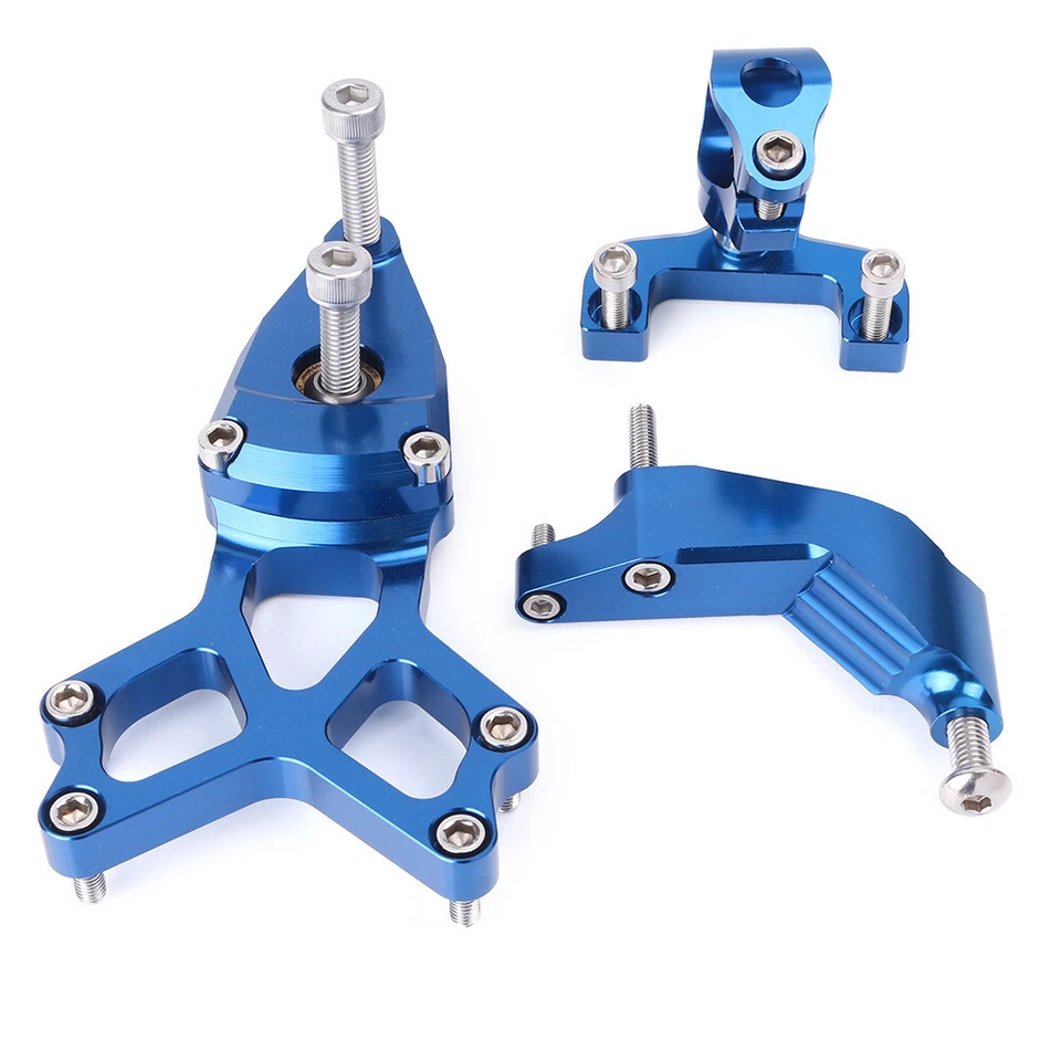 Kit de montaje de soporte estabilizador amortiguador de dirección para Honda CBR1000RR 2008-2014 Foto 3 de 4