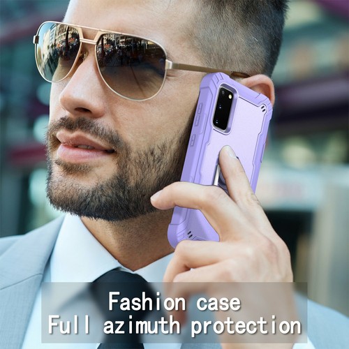 Luxury Armor Ring Kickstand Case For Samsung Galaxy S20 FE 5G A72 A52 A32 A12 - Picture 83 of 88