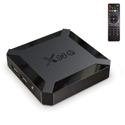X96Q HD 4K Smart TV Box: Android 10.0, Allwinner H313 Quad-Core, 1GB RAM, 8GB St