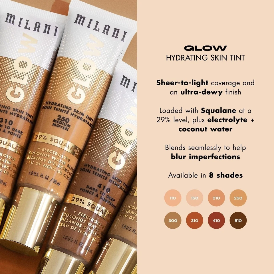 Milani Glow Hydrating Skin Tint - Image 2 of 3