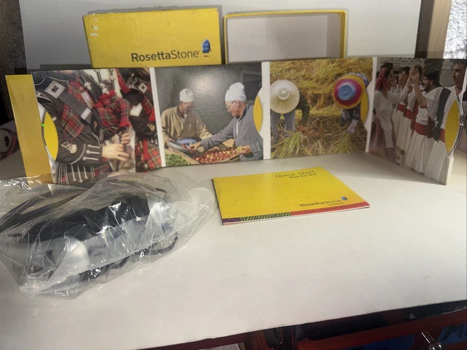 Rosetta Stone German Deutsch Version Level 1-5 (5) Disc Set + Digital +  Headset - Image 3 of 3