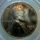 1943D 24K GOLD PLATD WWII WHEAT CENT WHEAT PENNY INCREDIBLE LOOK SUPER CLEAN UNC