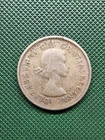 CANADA 1957  80% SILVER 25 CENTS