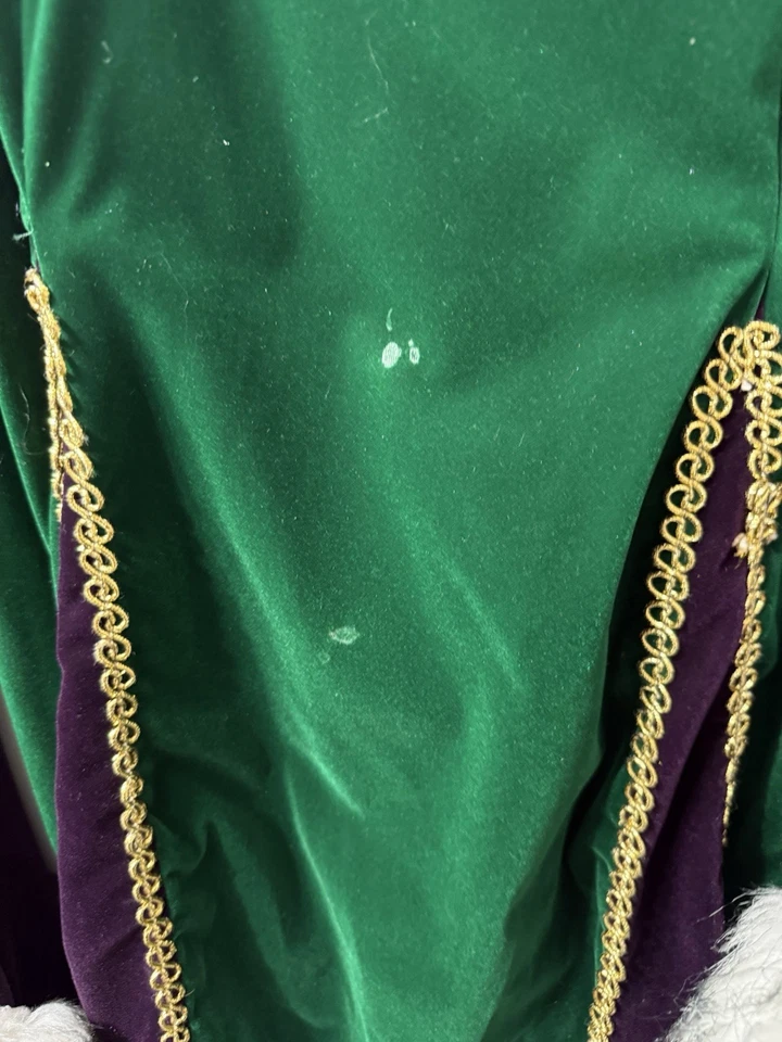 Disfraz Renacimiento Medieval Dama Halloween VESTIDO SOLO LEER Adulto SM 2-6 Usado Foto 3 de 4