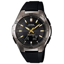 Casio Wave Ceptor WVA-M640B-1A2JF Solar Watch Black in Box New