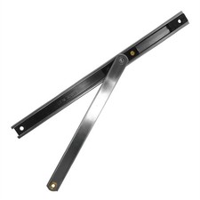 Composite Door Restrictor Arm Stay 258mm Stainless Steel Adjustable Low Profile