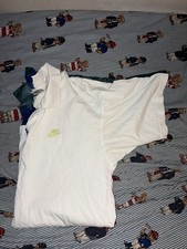 Vintage Nike Challenge Court Andre Agassi Polo Shirt Tennis Medium 1990s