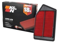 Engine Air Filter: Long Life 18,000 Mile Replacement Air Filter: Compatible