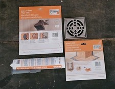Lot Of Schluter Products KD4GRKE KERECK/FA2 KMS172/20 KERDI FIX GREY