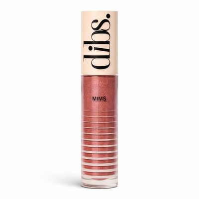 Dibs Beauty Go to Glossy Balm Lip Gloss - Mims - Full Size New in Box