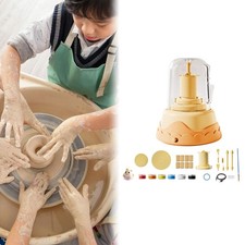 Kit per tornio da vasaio per bambini, progetti fai da te regali, pratica