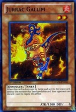 1x (EX) Jurrac Gallim - BPW2-EN038 - Common - 1st Edition  YuGiOh