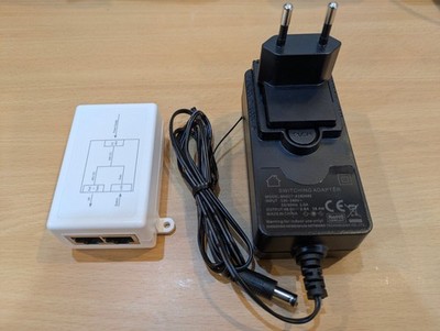 Gigabit PoE Injektor Adapter Tenda 48V inkl. Netzteil