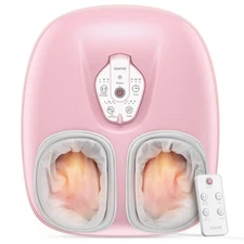 RENPHO Foot Massager Machine with Heat, Shiatsu Foot Massager Plantar Fasciitis,