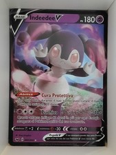 Indeedee V 091/202 - Carta Holo Foil Near Mint Pokemon Spada e Scudo