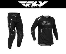 2026 Fly Racing Evolution DST SE Spark Gear Set - Jersey & Pants -Black
