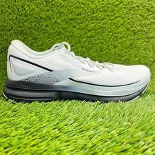 Brooks Trace 3 Womens Size 11D White Black Athletic Running Shoes Sneakers