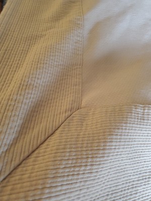 Peacock Alley Tan Beige Comforter Bedspread (96''x110'') Cotton Portugal Cottage 