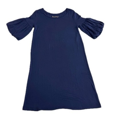 Lilly Pulitzer Dress Womens XXS Blue Lindell Preppy Mini Coastal Classic