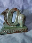 Frankoma FFCA 10th Anniversary Vase Prairie Green
